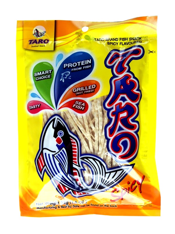 Snack di pesce gusto Spicy - TARO 52g.